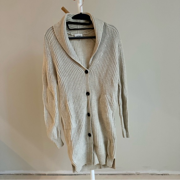 Aritzia Sweaters - Aritzia Wilfred Long Ribbed Knit Cardigan